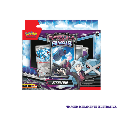Pokemon TCG Rival Battle Deck-- Steven - Front_PTBR